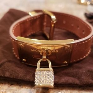 Michael Kors Leather Bracelet